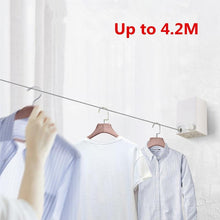 Load image into Gallery viewer, Telescopic Stainless String Invisible Clothesline
