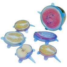 Load image into Gallery viewer, Stretchable Food Silicone Lid-6 Pieces
