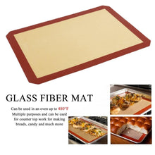 Load image into Gallery viewer, Food Safe Non-Stick Silicone Baking Mats Liner
