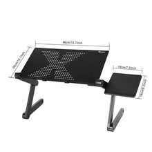 Load image into Gallery viewer, Ergonomic Adjustable Laptop Desk
