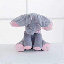 Load image into Gallery viewer, INTERACTIVE PEEK-A-BOO ELEPHANT PLUSH TOY
