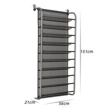 Load image into Gallery viewer, Over The Door Space Saving Shoes Rack
