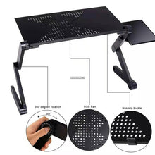 Load image into Gallery viewer, Ergonomic Adjustable Laptop Desk
