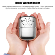 Load image into Gallery viewer, Pocket Zinc Alloy Ultralight High Heat Hand Warmer
