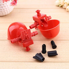Load image into Gallery viewer, Automatic Quail Birds Drinker Chicken Duck Waterer Bowl
