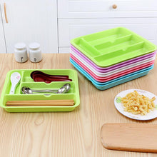Load image into Gallery viewer, Compact Cutlery Organizer | Kitchen Drawer Organizer
