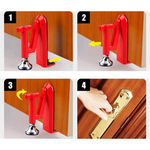 Load image into Gallery viewer, Portable Door Jammer | Security Door Stopper
