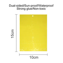 Load image into Gallery viewer, Double Sided Yellow Sticky Trap For Flying Insects

