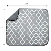 Load image into Gallery viewer, Microfiber Dish Drying Mat
