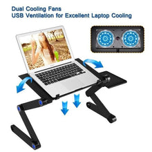 Load image into Gallery viewer, Ergonomic Adjustable Laptop Desk
