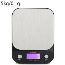 Load image into Gallery viewer, Stainless Steel Digital Electronic Kitchen Scale
