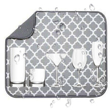 Load image into Gallery viewer, Microfiber Dish Drying Mat
