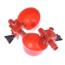 Load image into Gallery viewer, Automatic Quail Birds Drinker Chicken Duck Waterer Bowl
