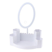 Load image into Gallery viewer, LED Vanity Makeup Mirror with Storage Space
