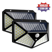 Load image into Gallery viewer, Solar Powered LED Wall Lights With Sensor Control
