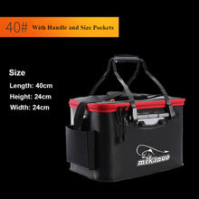 Load image into Gallery viewer, Foldable Waterproof Fishing Bucket
