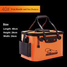 Load image into Gallery viewer, Foldable Waterproof Fishing Bucket
