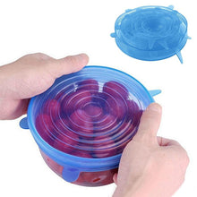 Load image into Gallery viewer, Stretchable Food Silicone Lid-6 Pieces
