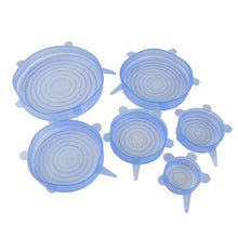 Load image into Gallery viewer, Stretchable Food Silicone Lid-6 Pieces
