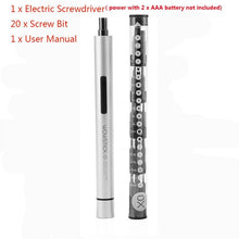 Load image into Gallery viewer, Portable Cordless Electric Screwdriver
