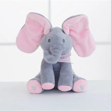 Load image into Gallery viewer, INTERACTIVE PEEK-A-BOO ELEPHANT PLUSH TOY
