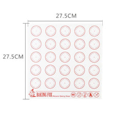 Load image into Gallery viewer, Nonstick Macaron Silicone Backing Mat
