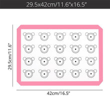 Load image into Gallery viewer, Nonstick Macaron Silicone Backing Mat
