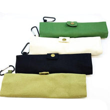 Load image into Gallery viewer, Reusable Bamboo Cutlery Set with Carrying Case
