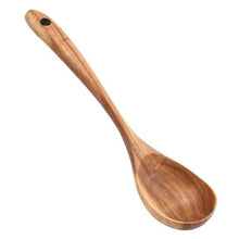 Load image into Gallery viewer, Wooden Kitchen Cooking Utensil Set
