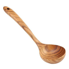 Load image into Gallery viewer, Wooden Kitchen Cooking Utensil Set
