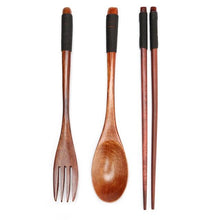 Load image into Gallery viewer, Wooden Kitchen Cooking Utensil Set
